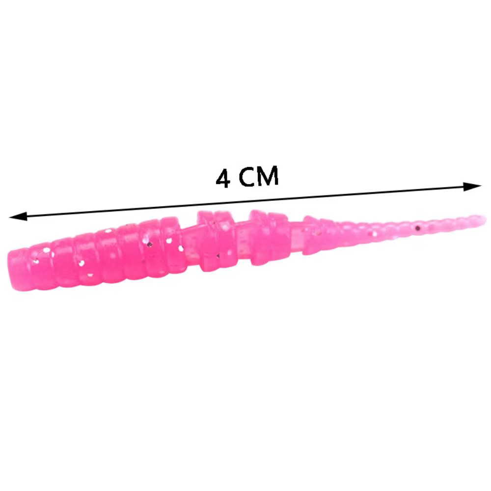 Vinilos TPE 4 cm para Lubina – Mini señuelos blandos - imagen 4