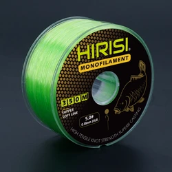 Hirisi monofilamento nylon super fuerte para pesca carpa