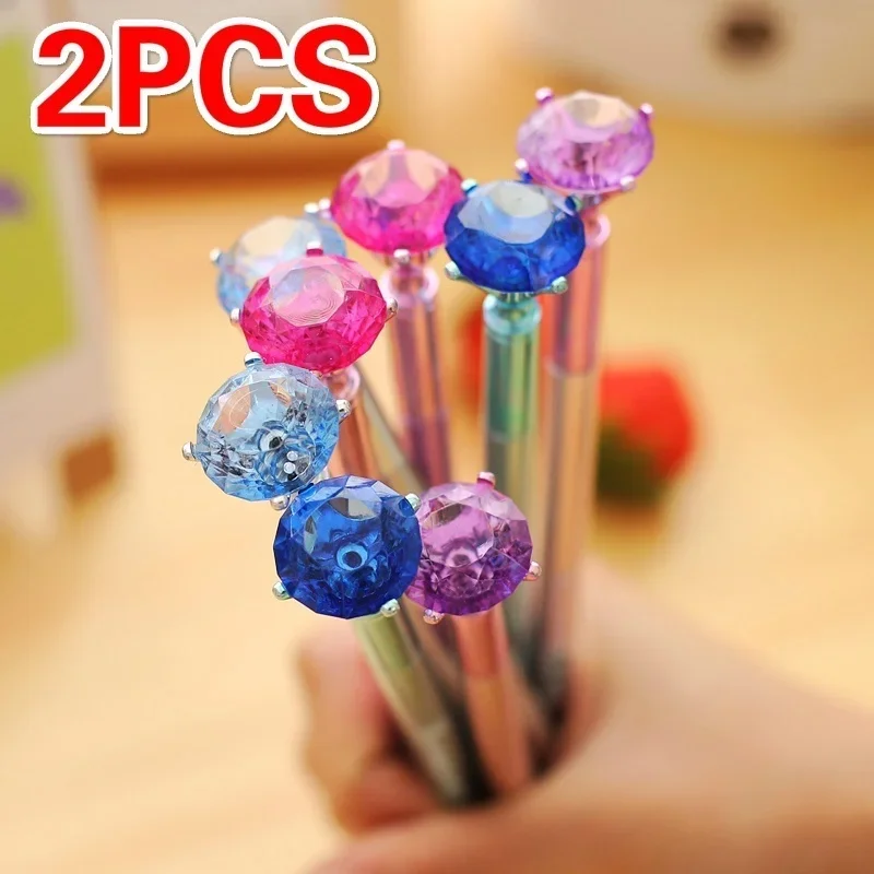Bolígrafo de cristal kawaii estilo coreano para oficina y escritura - imagen 2