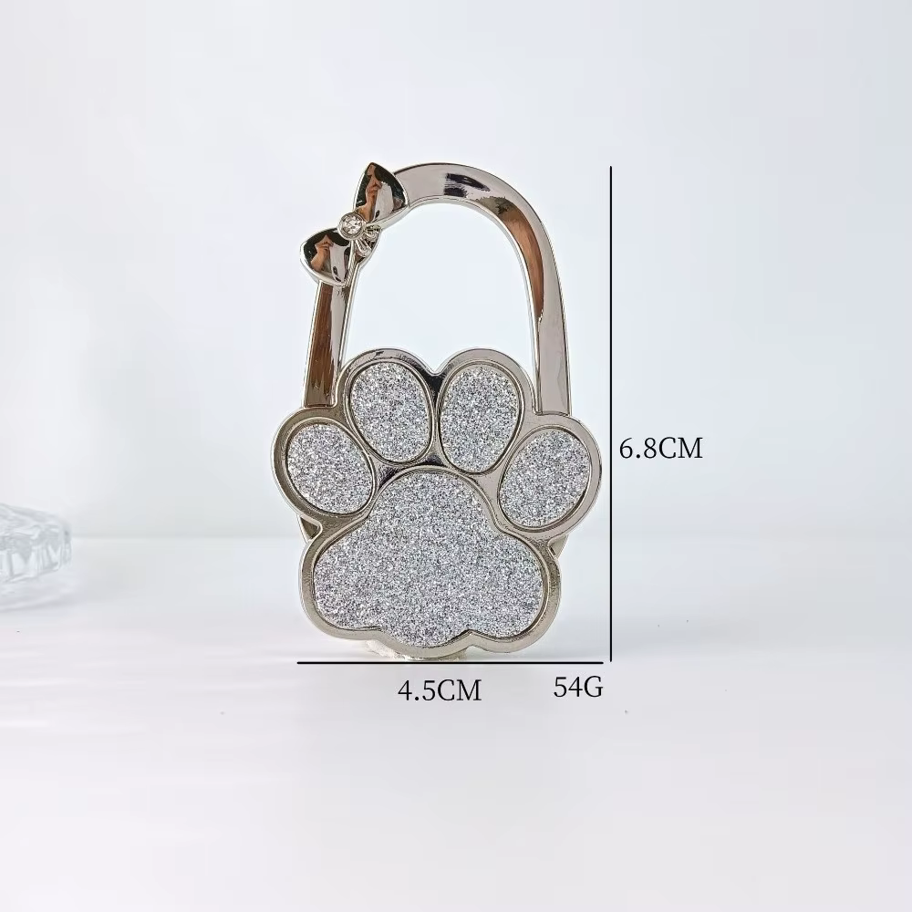 Colgador de Bolsos Diseño Patas de Gato Plegable y Ligero para Mesa - imagen 5