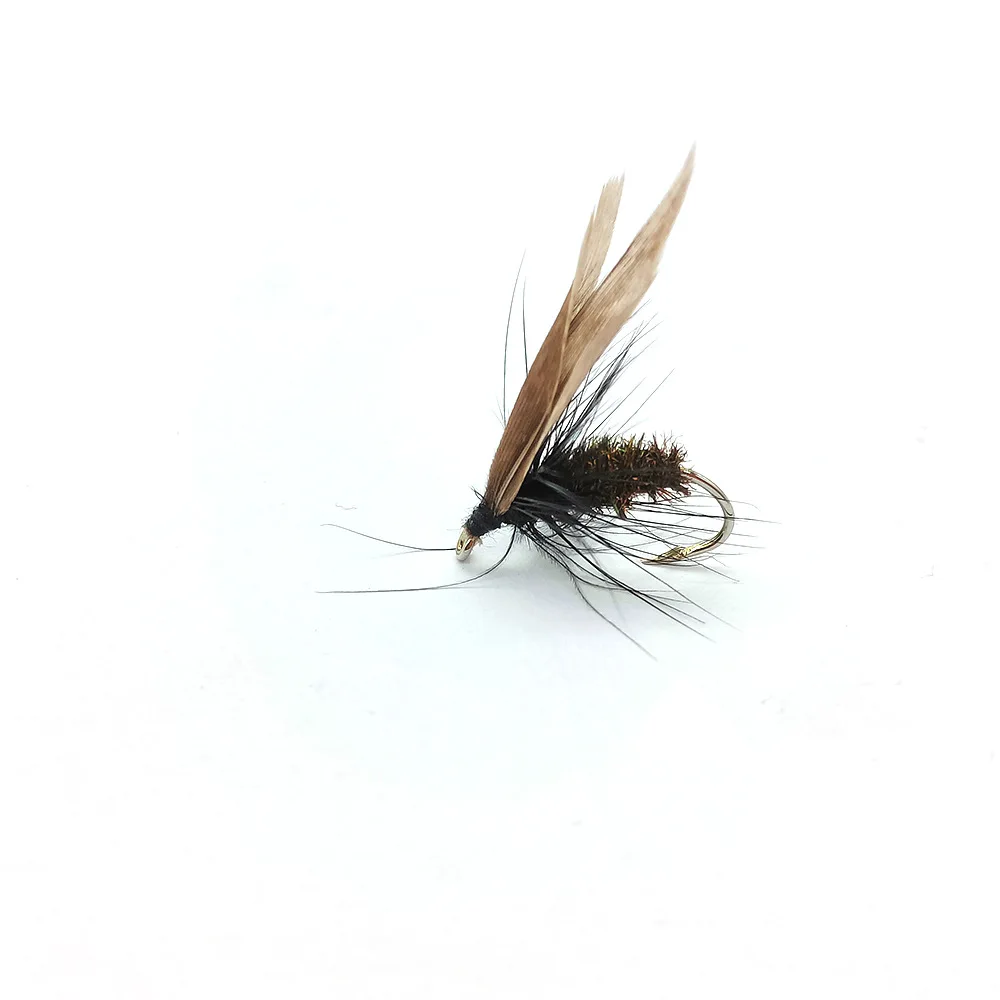 Señuelos de pesca con mosca con caddisfly seca libélula Topwater - imagen 2