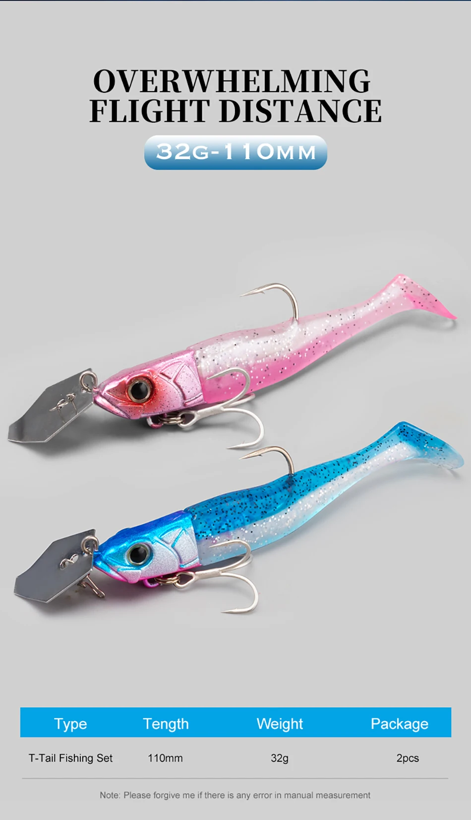 Detalle del señuelo y montaje para pesca costera