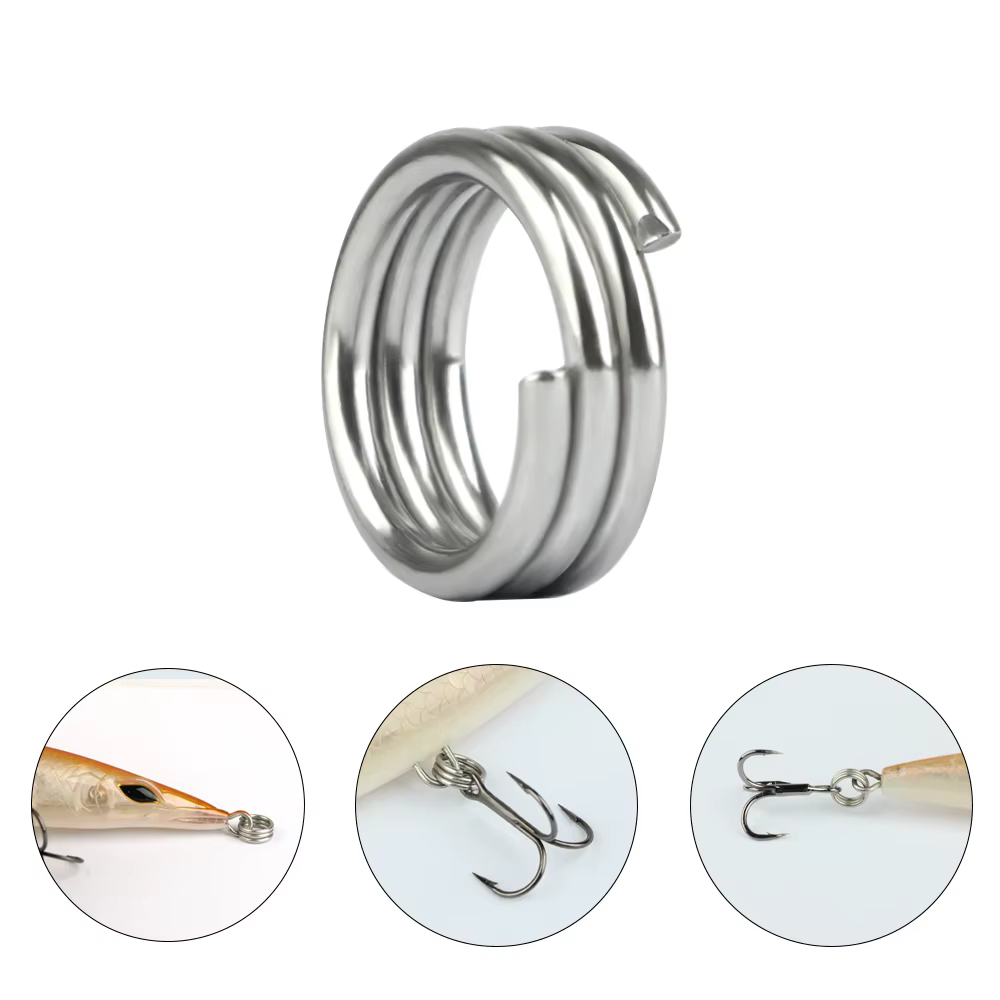 FTK Anillos divididos acero inoxidable para señuelos - imagen 3
