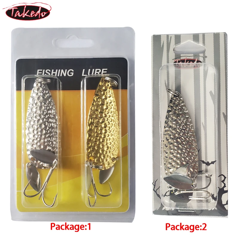 Cuchara de pesca TAKEDO SP03 25g – Ideal para curricán y spinning - imagen 5