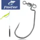 FishTrip Anzuelo Drop Shot EWG boca ancha con eslabón giratorio