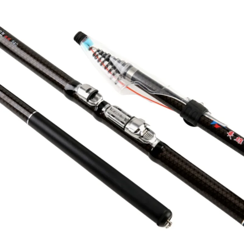 Caña de carbono portátil para spinning y casting – agua dulce y salada