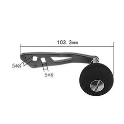 Kit mango carrete universal – Perilla EVA oval brazo único