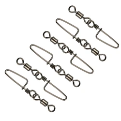 Goture Eslabones Giratorios Coastlock con mosquetón para pesca