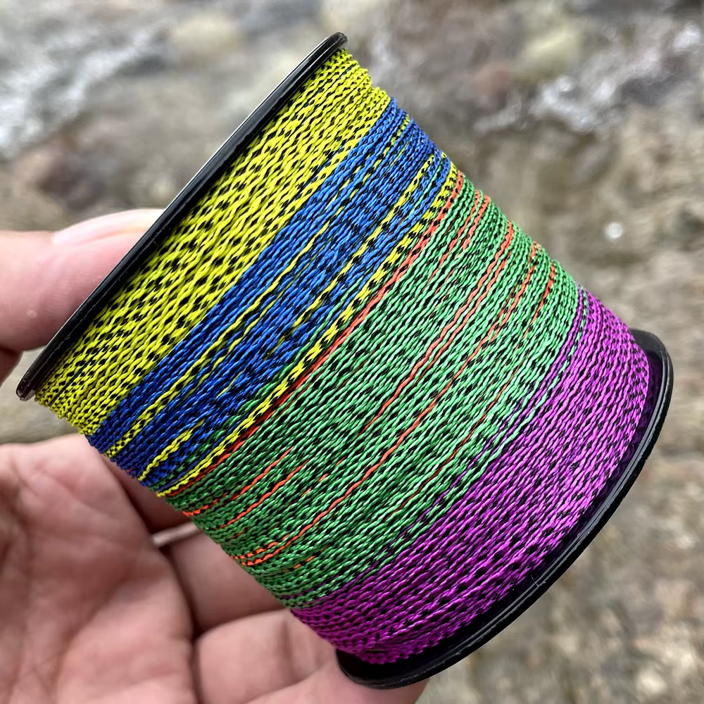 Sedal trenzado PE de alta calidad para pesca carpa y hielo multicolor - imagen 5