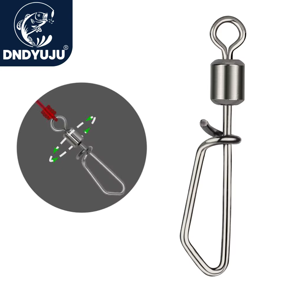 Giratorios Pesca DNDYUJU 10-50X Pin Enclavamiento Acero Inoxidable - imagen 4