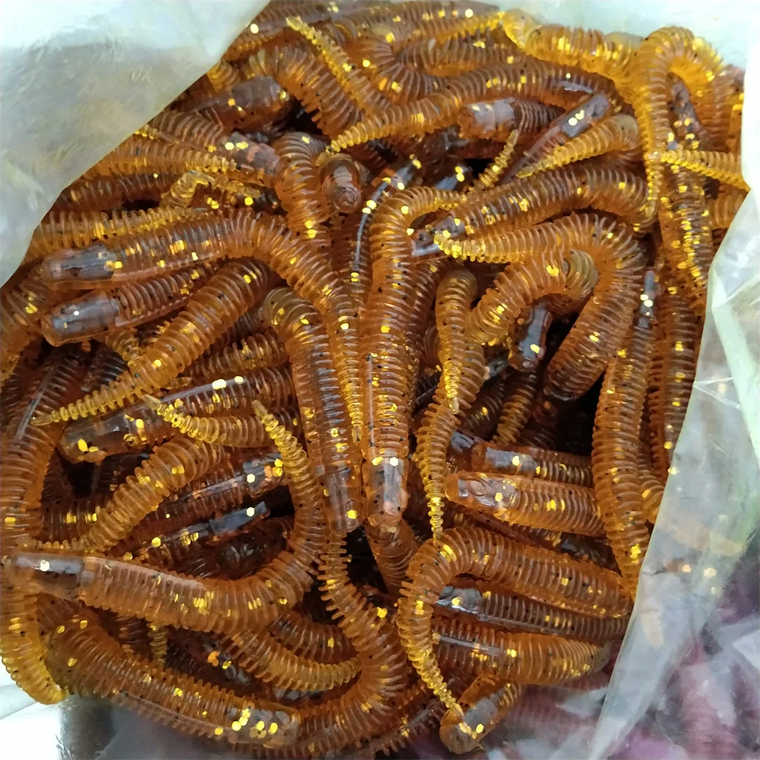 Señuelos blandos Swolfy para pesca: gusanos marinos y tierra - imagen 3