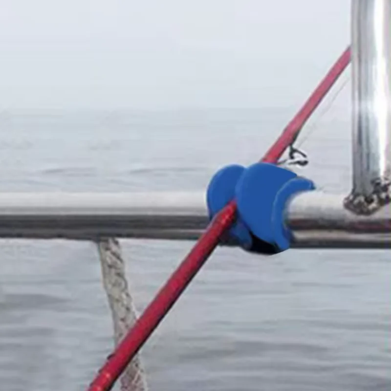 Soporte U portátil para caña de pescar TPE alimentador pesca - imagen 2
