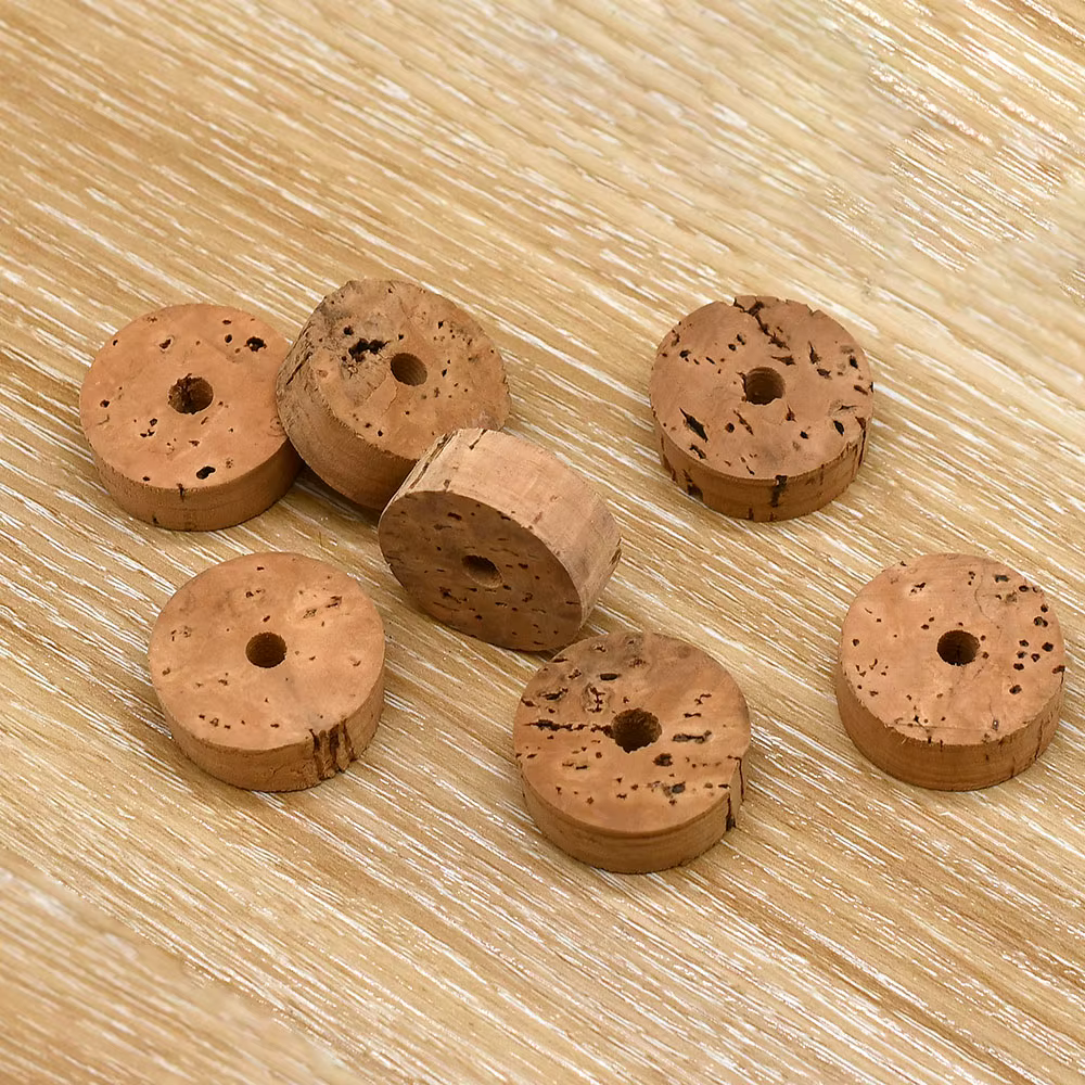 Anillos del corcho AAA Burl Brown para reparar cañas pescar