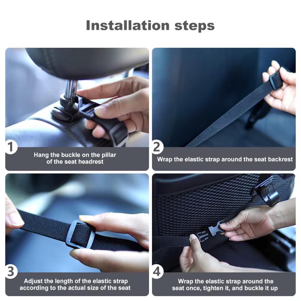Portacañas ajustable con pinza para asiento de barco - imagen 5
