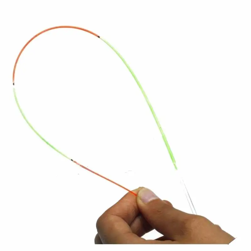 Puntas de fibra de vidrio para pesca en hielo en varias longitudes