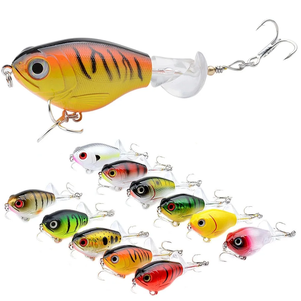 Whopper Plopper 90mm con cola giratoria suave