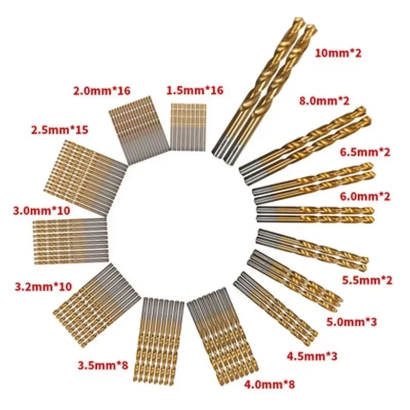 Brocas métricas de acero rápido HSCO para metal endurecido - imagen 4