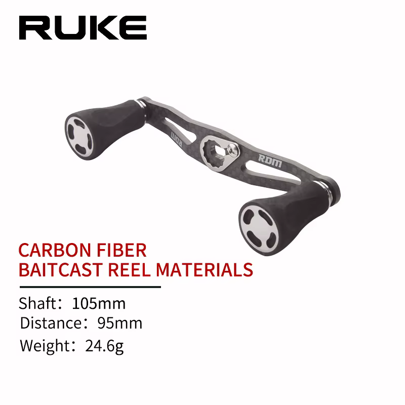 Ruke Carrete Baitcasting Mango Carbono Perilla EVA - imagen 3
