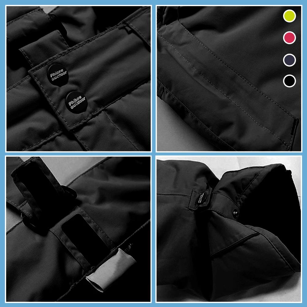 Traje de esquí infantil impermeable y a prueba de viento