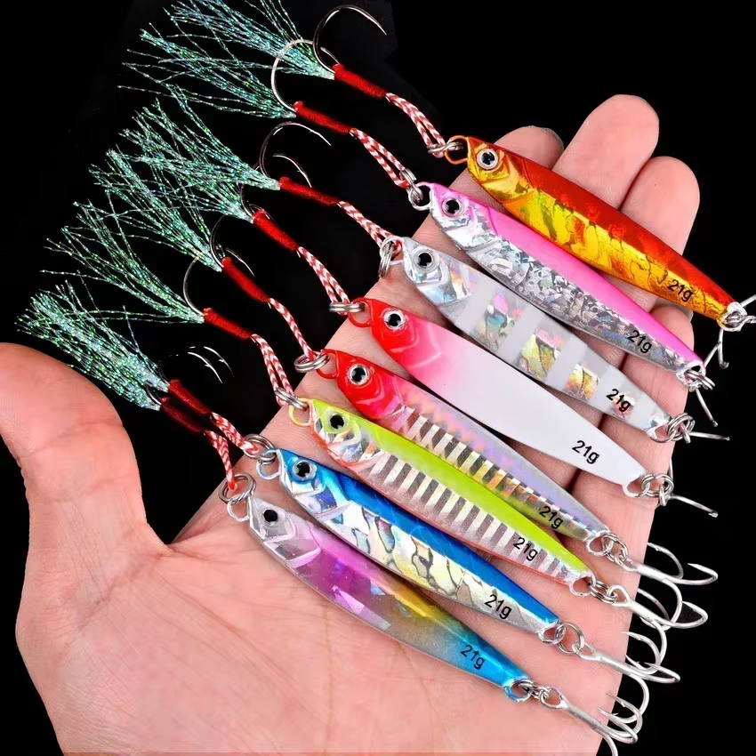 Jigs de metal para lubina – hundimiento rápido - imagen 2