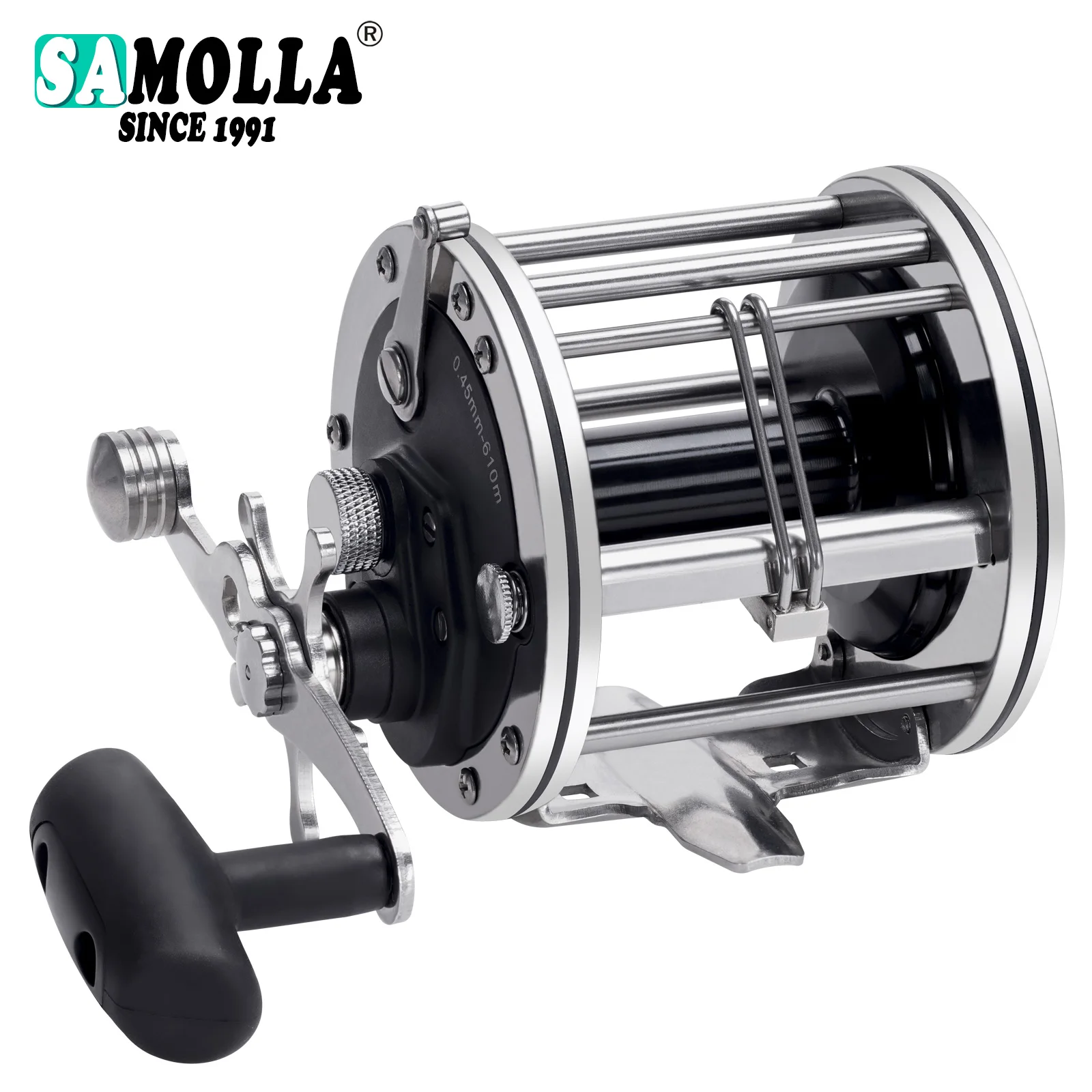 Carrete de jigging lento para gato – Arrastre salado profundo - imagen 5