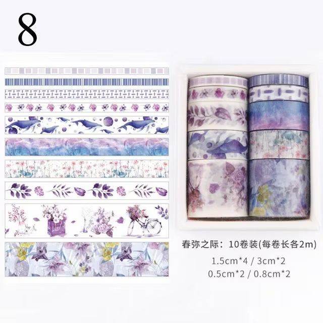 Rollo de cinta decorativa kawaii