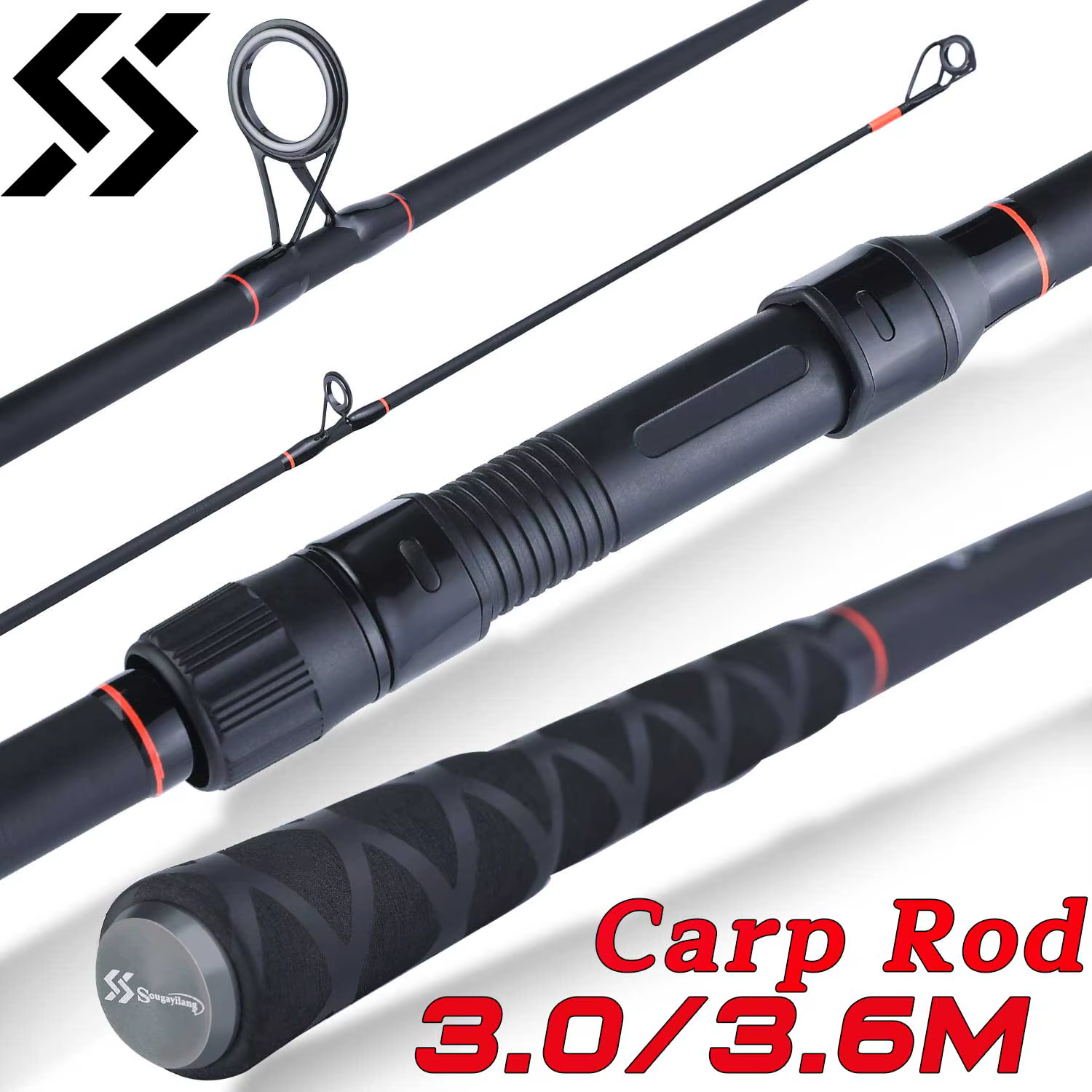 Caña de Carpa Feed Sougayilang Carbono 3,0m/3,6m - imagen 2