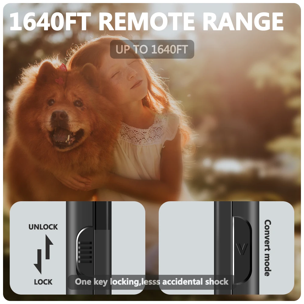 Collar de adiestramiento para perros con control remoto IP67 - imagen 4