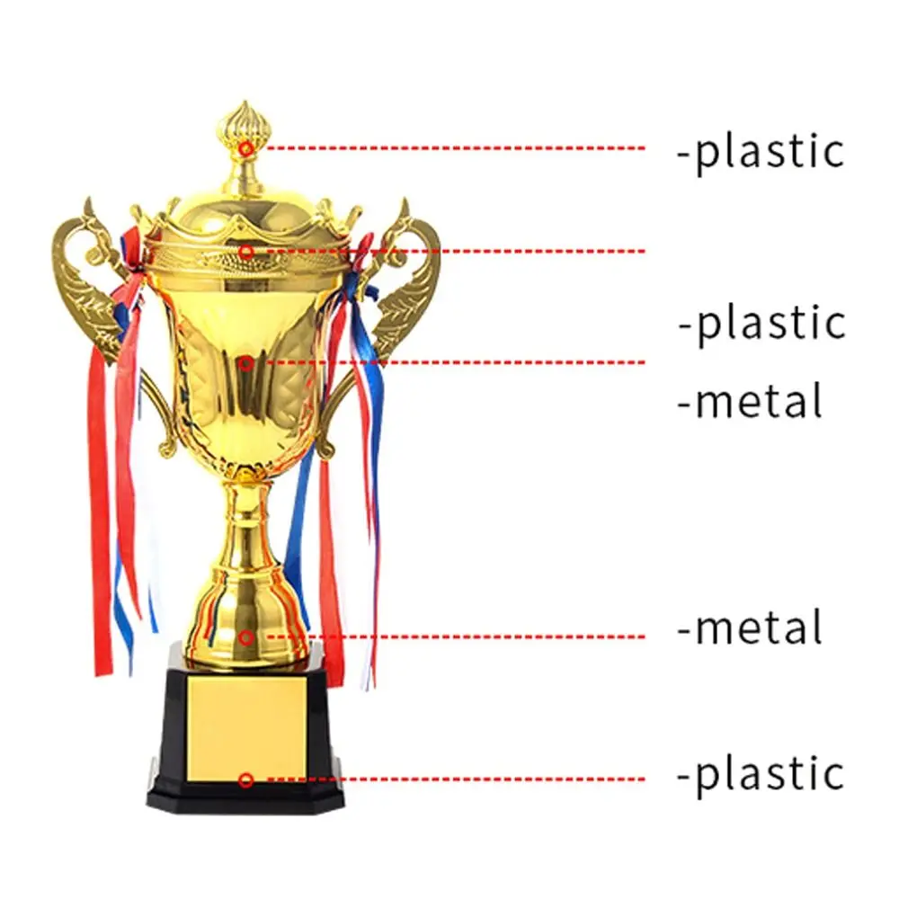Trofeo de pesca personalizable de metal para campeones deportivos - imagen 3
