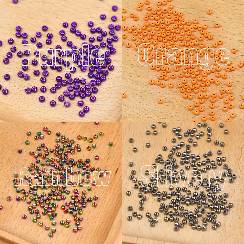 Perlas Tungsteno MNFT para Ninfa - Atado de Moscas - imagen 5
