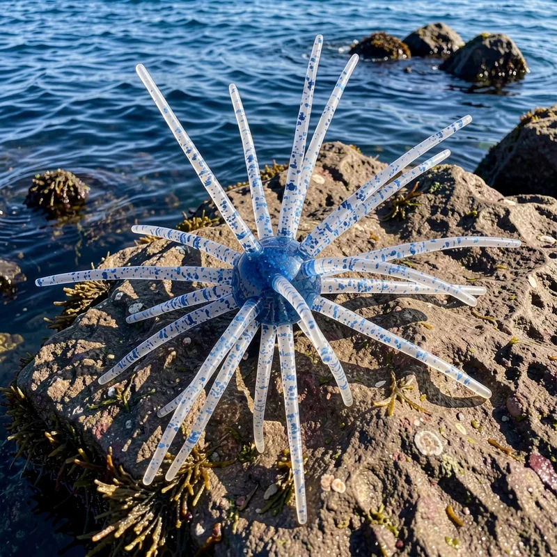 Señuelo vinilo bola TPE con acción dinámica para pesca deportiva - imagen 3