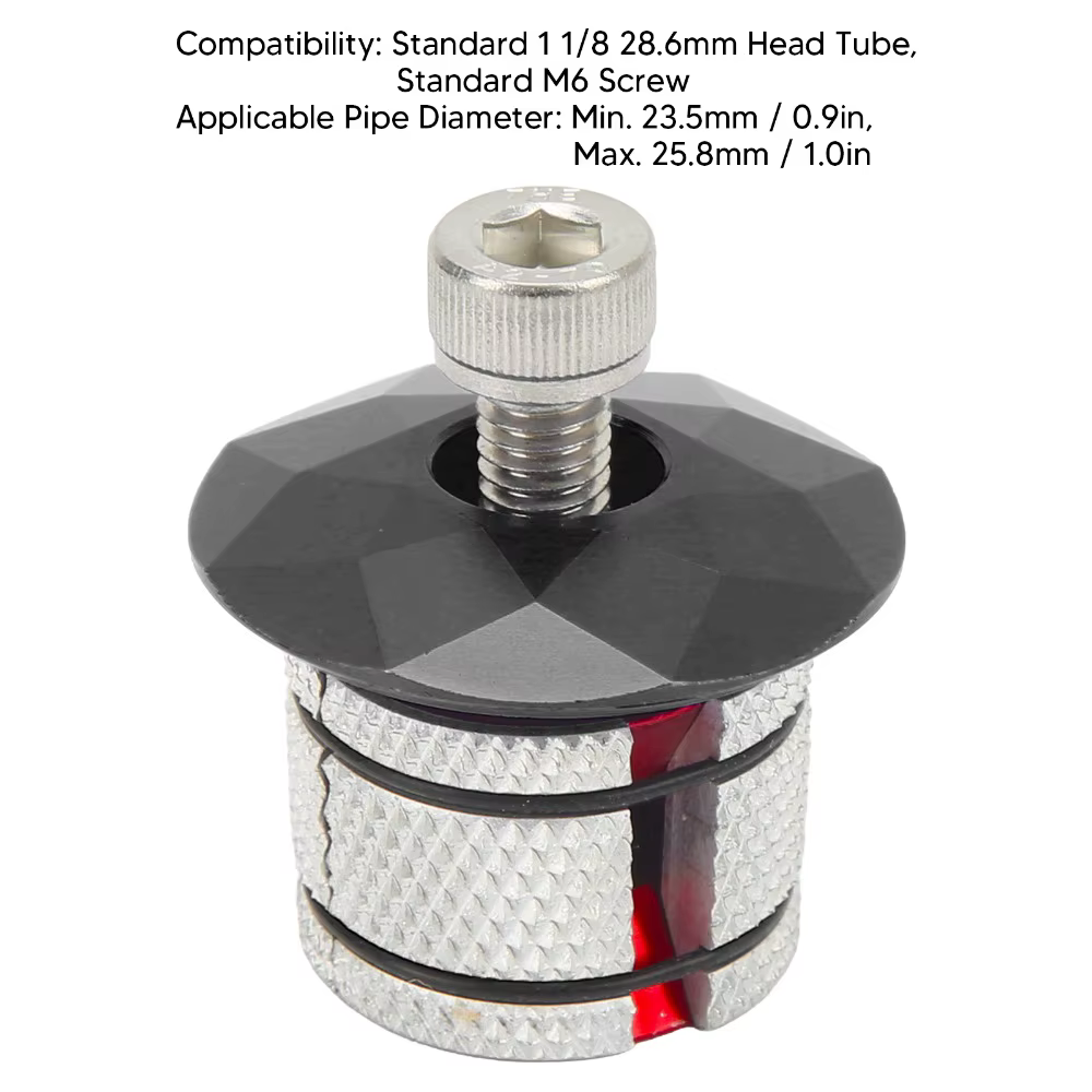 Expansor de Dirección para Bicicleta en Aluminio, Compatible con Tubos de Carbono - imagen 4