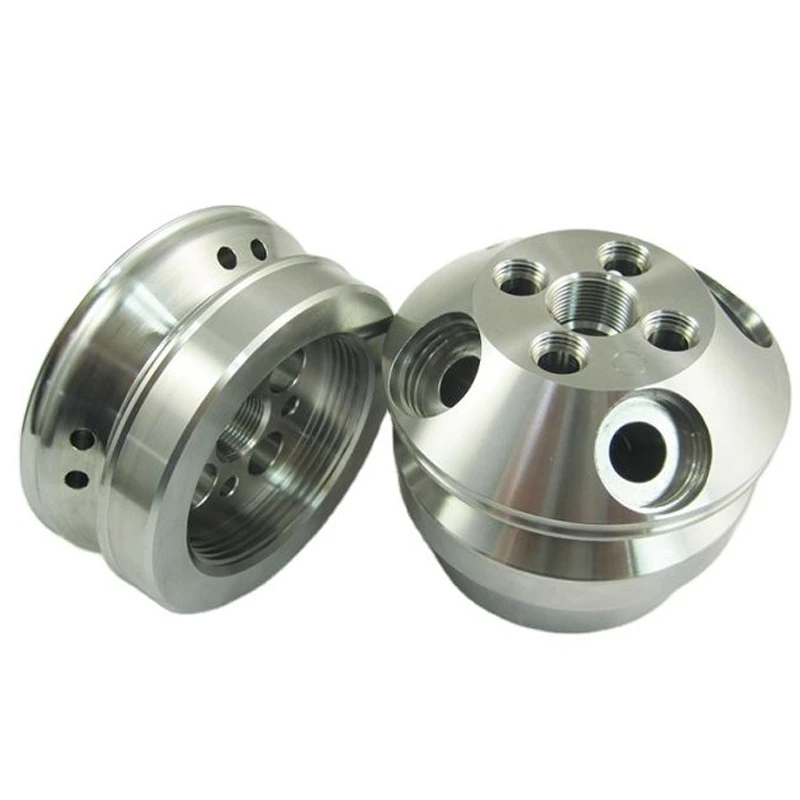 Variedad de componentes fabricados con CNC