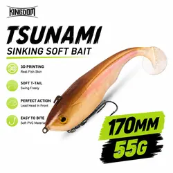 Señuelo Hard Bait Kingdom Tsunami 170 mm – Lucio y Lubina