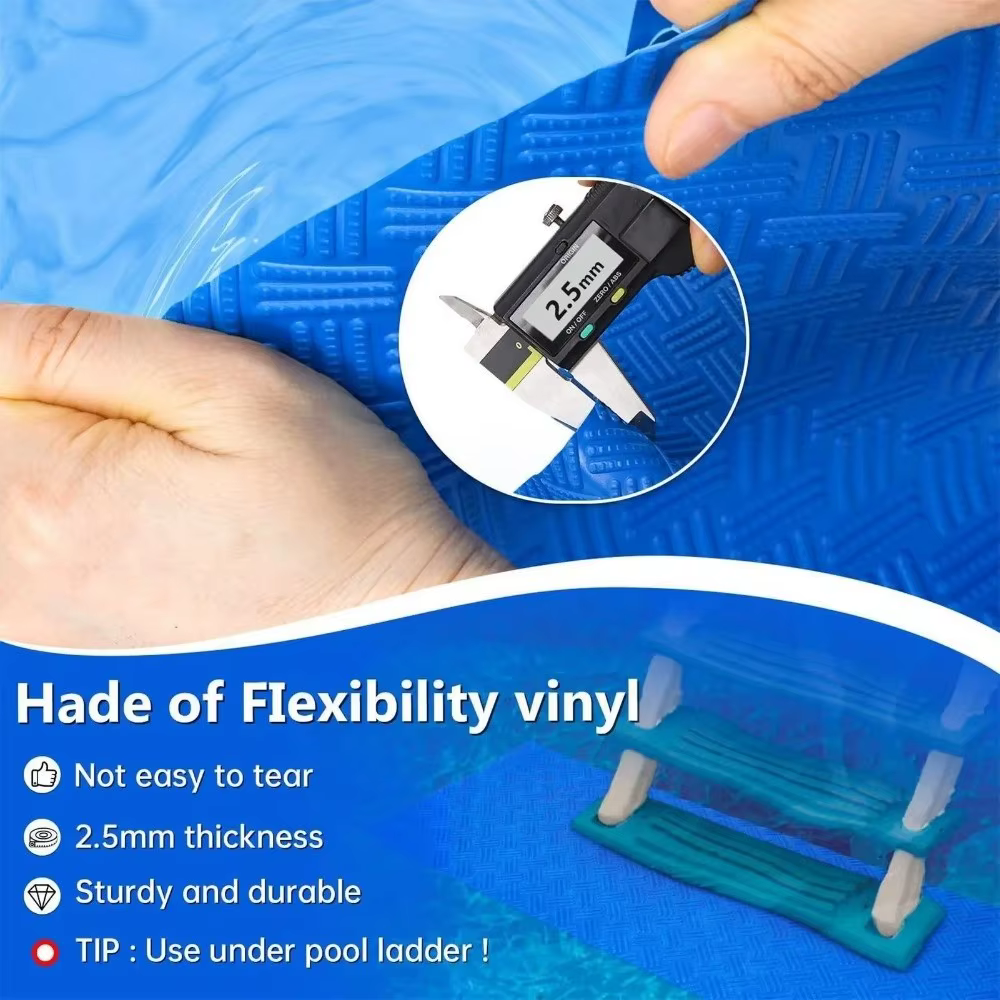 Alfombrilla antideslizante reversible para escalera de piscina - imagen 3