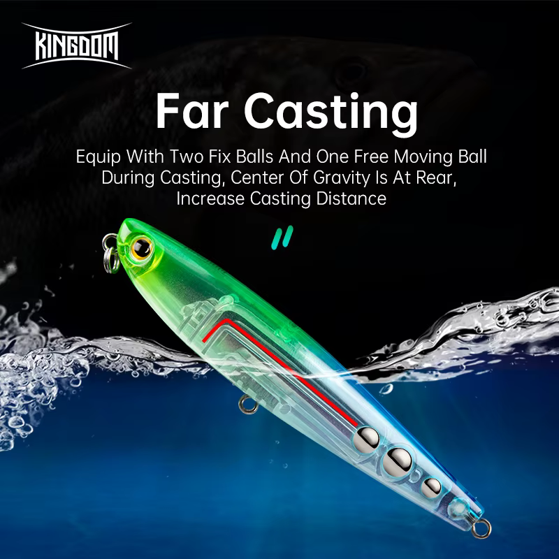 Swimbait flotante Kingdom Topwater para Lucio - imagen 2