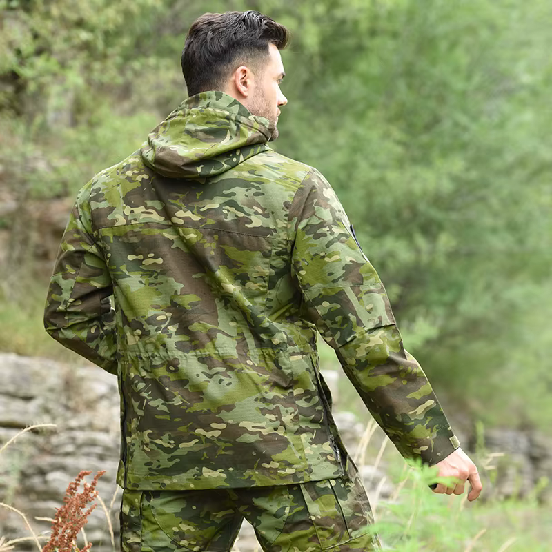 M65 Chaqueta de pesca camuflaje hombre – Resistente y cómoda - imagen 5
