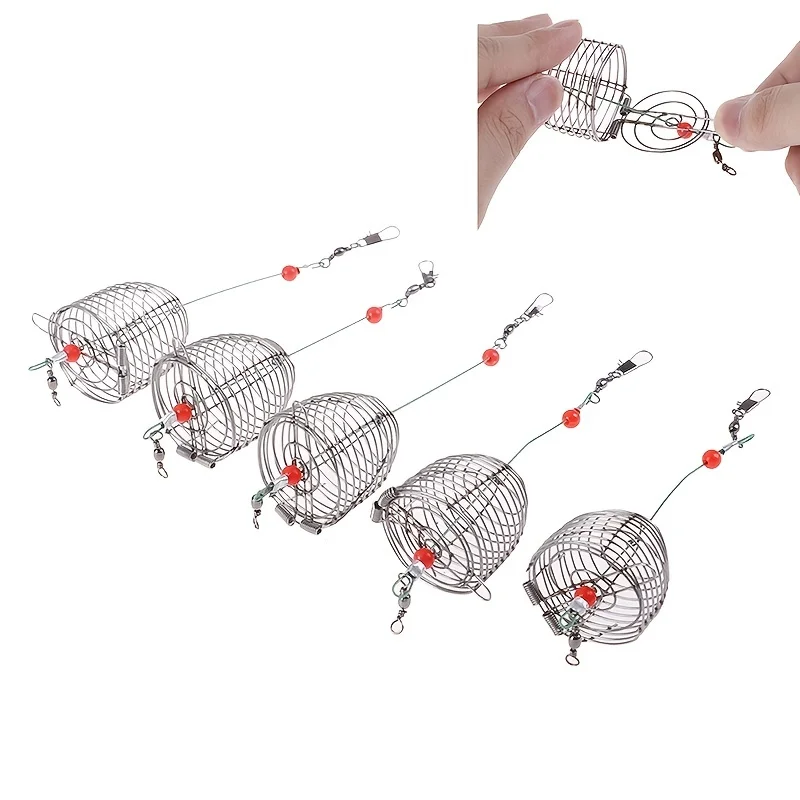 Jaula de cebo acero inoxidable – Accesorio pesca