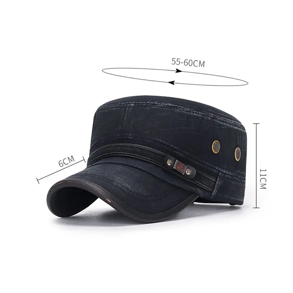 Gorra de algodón color beige frontal