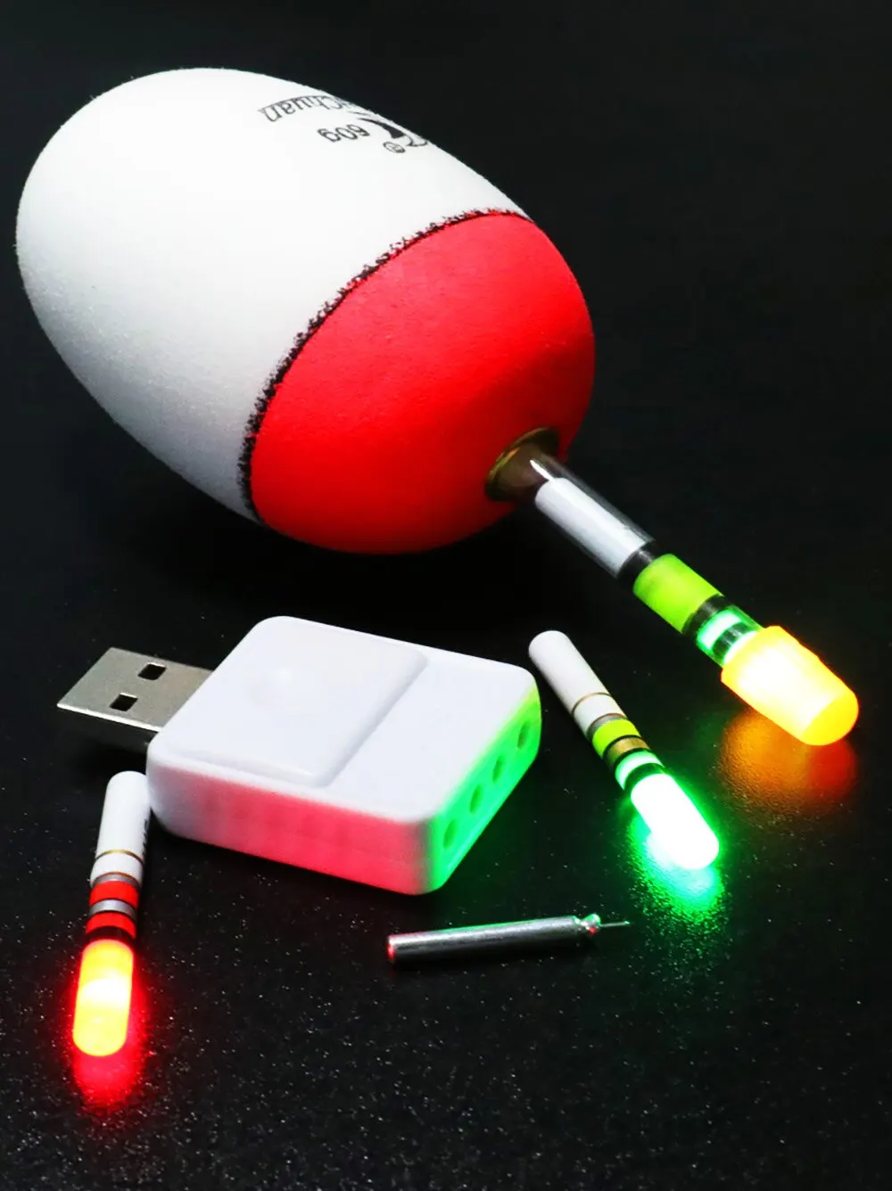 Baterías CR322 y cargador USB