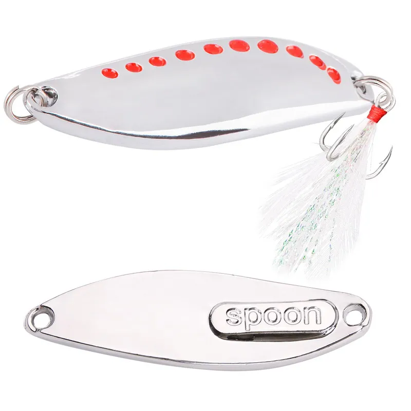Señuelos metálicos Spinnerbait, Wobbler y Spoon con lentejuelas - imagen 3