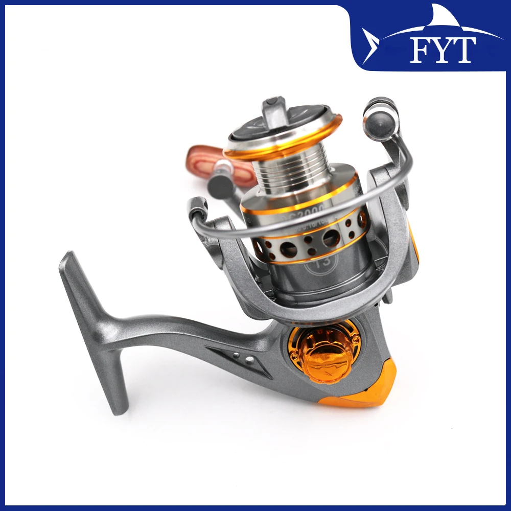 DC1000-7000 Carrete giratorio de metal 5.2:1 arrastre 5-12 kg - imagen 3