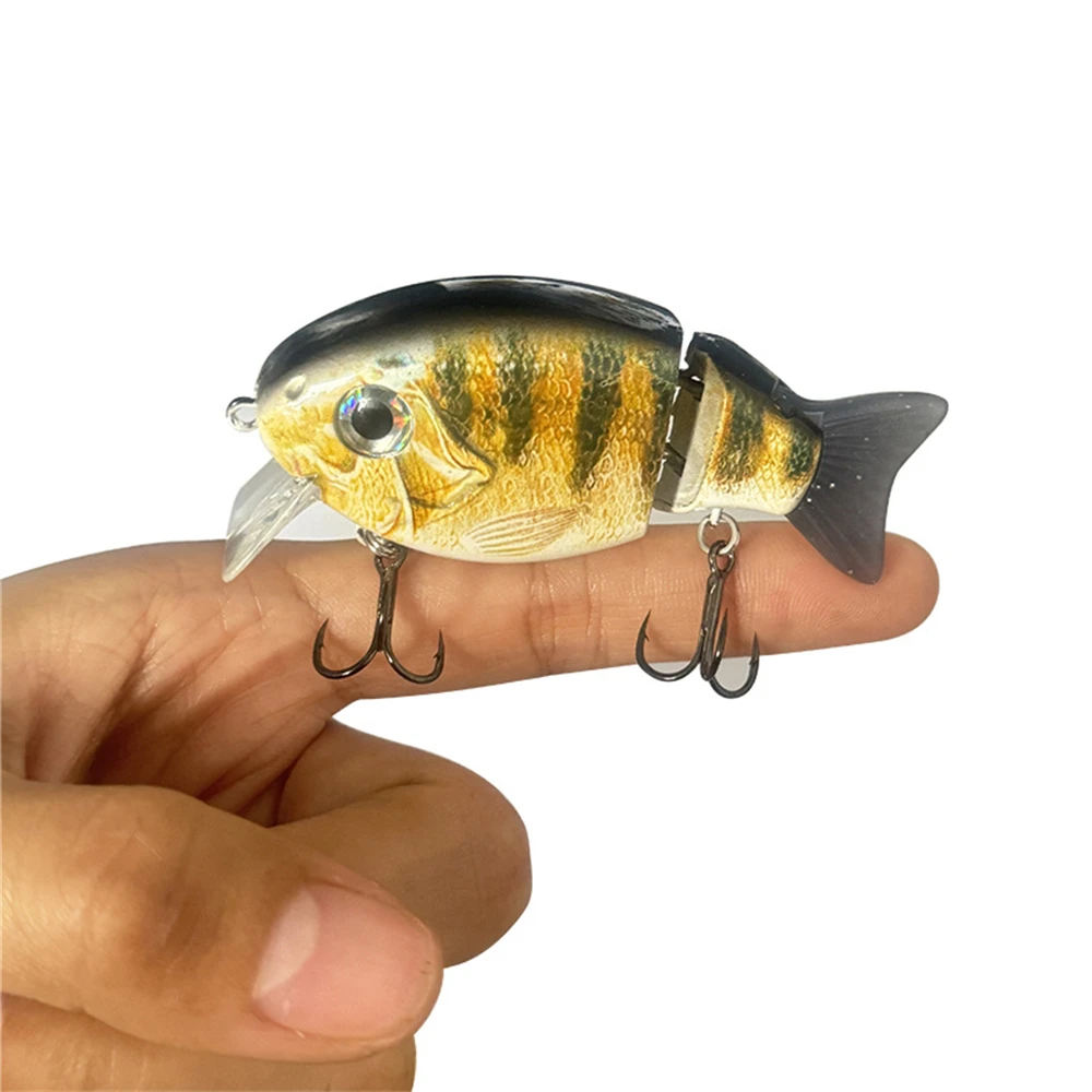1CPS Lip Baimbait articulado para lucio con cola blanda realista - imagen 2