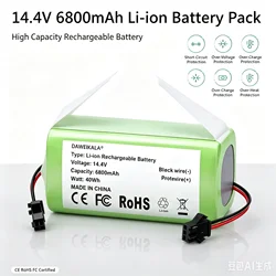 Batería de iones de litio para robot aspirador compatible
