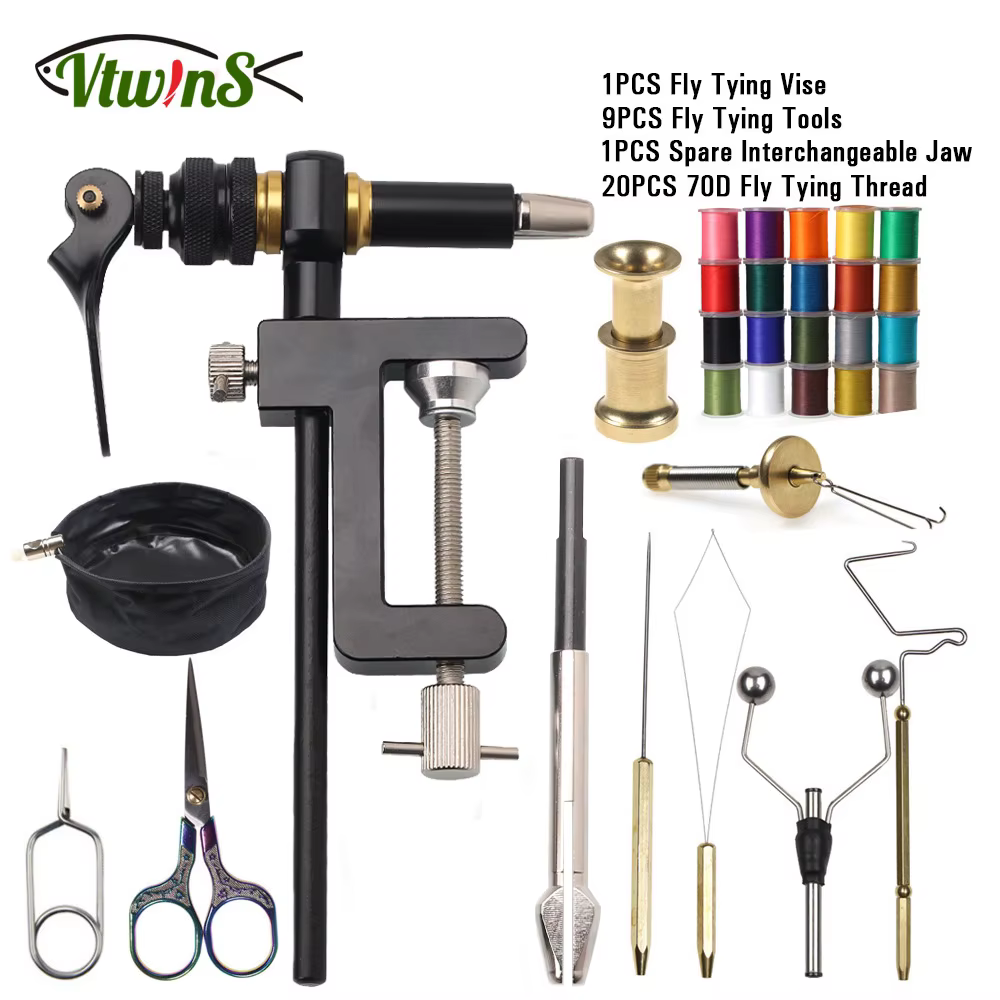 Tornillo Atado de Moscas Vtwins 360° – Rotación Completa