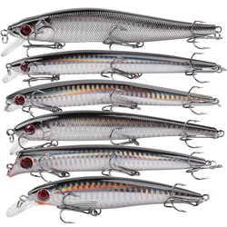 Señuelos Hard Minnow Lubina 6 uds