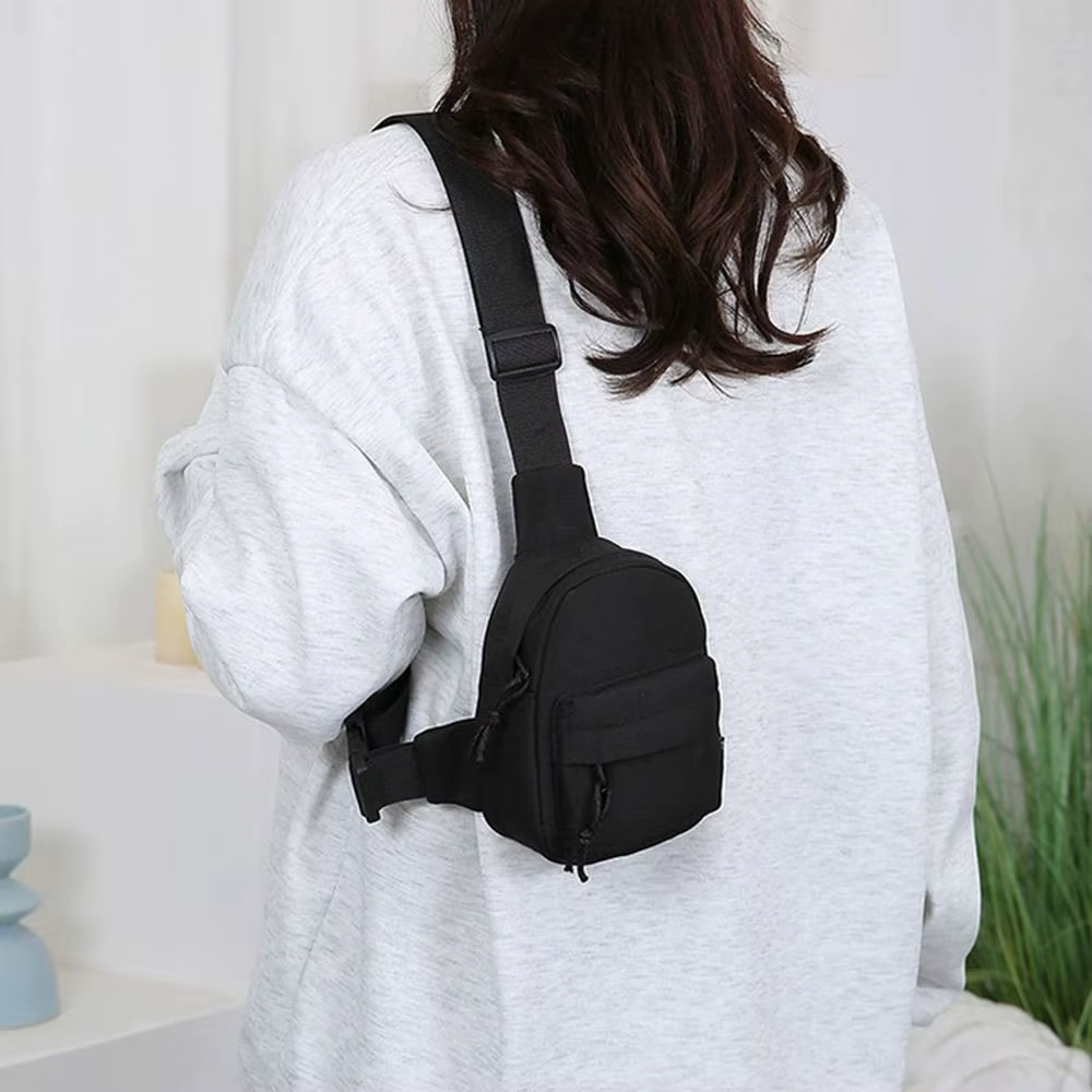 Bolso de Pecho para Pesca – Nylon Ajustable con Compartimentos - imagen 3