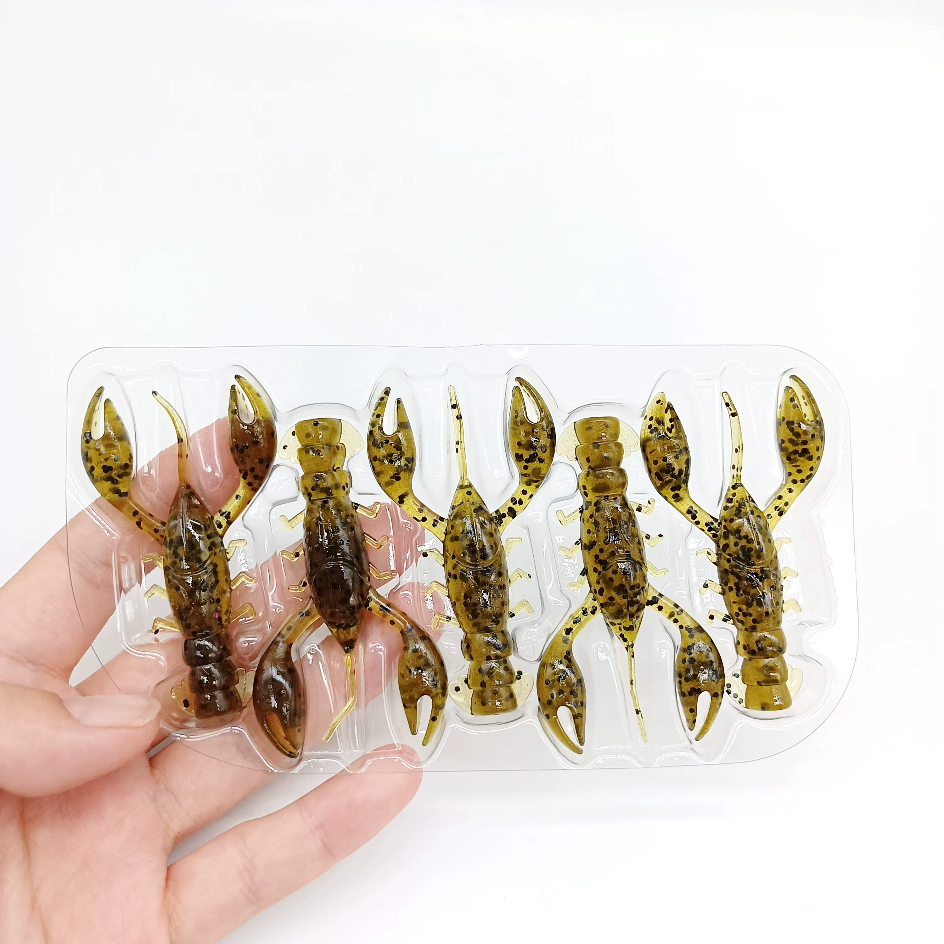 DUODUOYU Cangrejo flotante 65mm - Swimbait para lubina - imagen 5