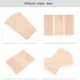 Chapas de madera de arce rectangulares para guitarra personalizables - imagen 4