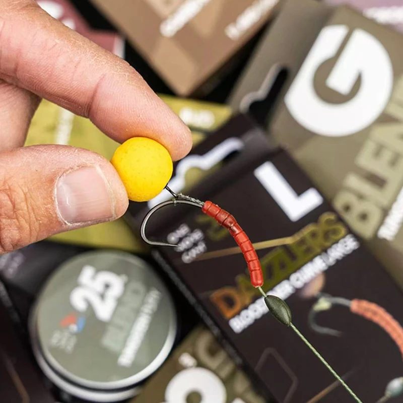Deflector de lombriz roja YOTO – Porta anzuelos para carpfishing - imagen 3